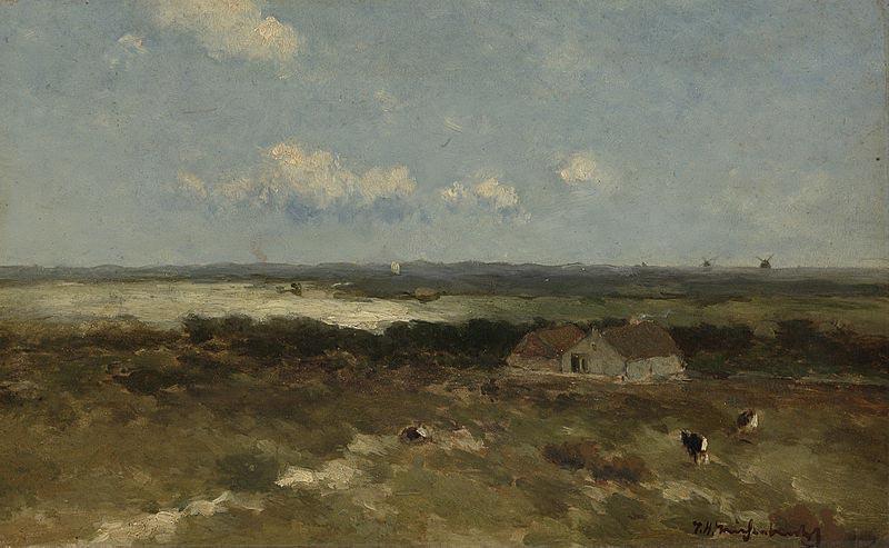 Jan Hendrik Weissenbruch Duinlandschap oil painting picture
